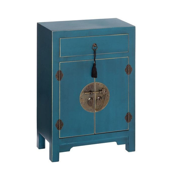 Comodino orientale cinese azzurro