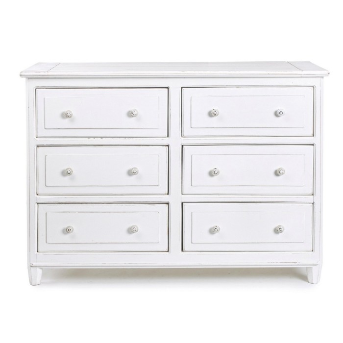 Cassettiera shabby chic 120cm