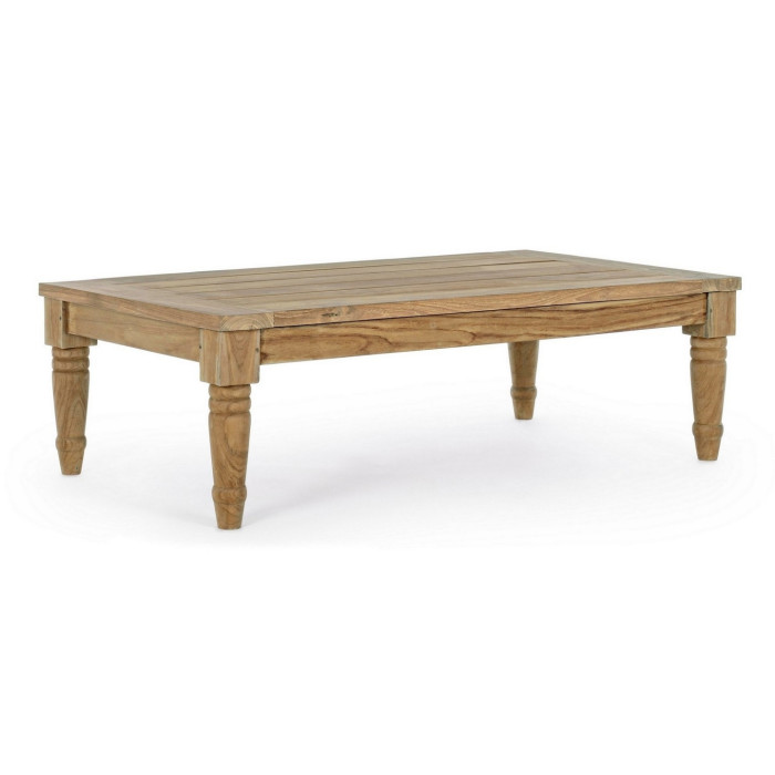 Tavolino in teak orientale da giardino