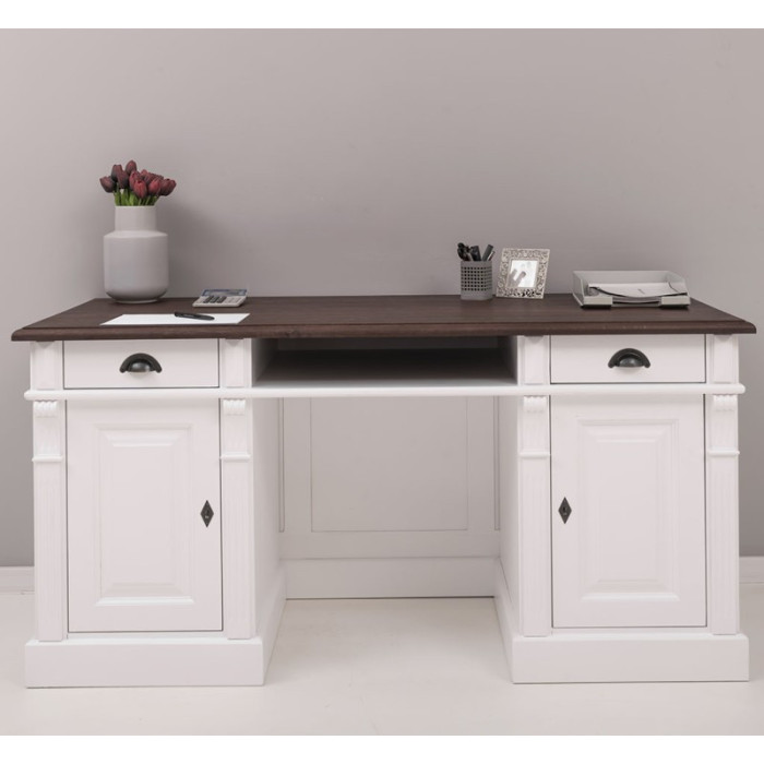 Scrivania provenzale in legno SU MISURA - Colori e finiture
