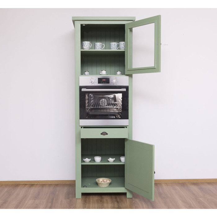 Colonna forno country verde chiaro - Etnico Outlet SU MISURA