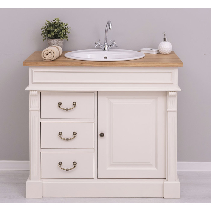 Mobile bagno francese Top rovere SU MISURA