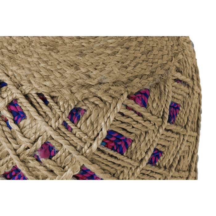 Pouf Etnico Multicolore Fantasia Rombi – Etnico Outlet