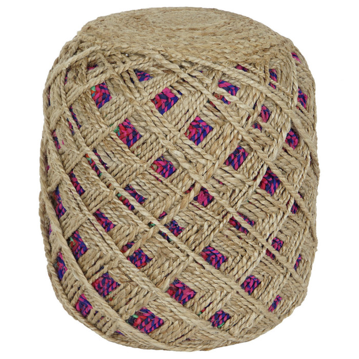 Pouff etnico multicolor