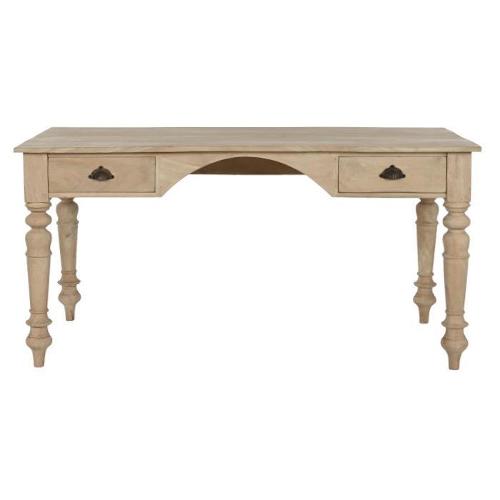 Scrivania provenzale country legno massello