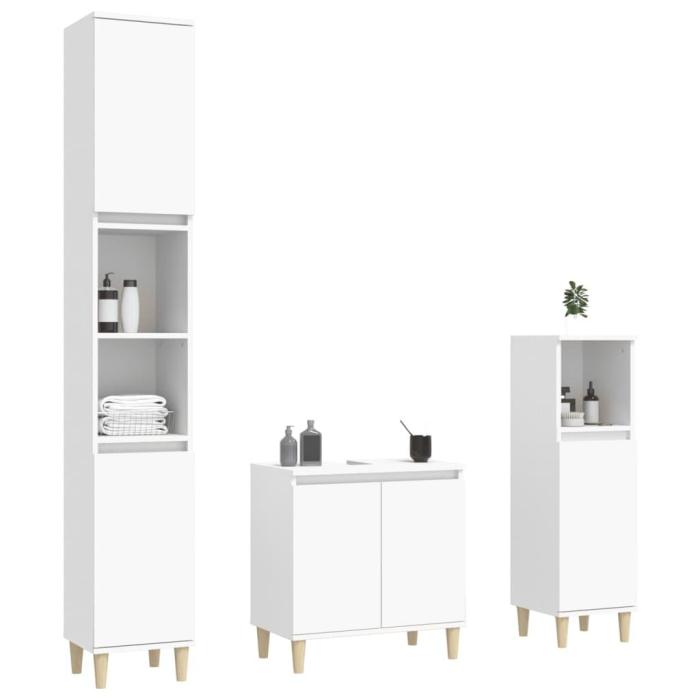 Set mobili bagno 3 pz