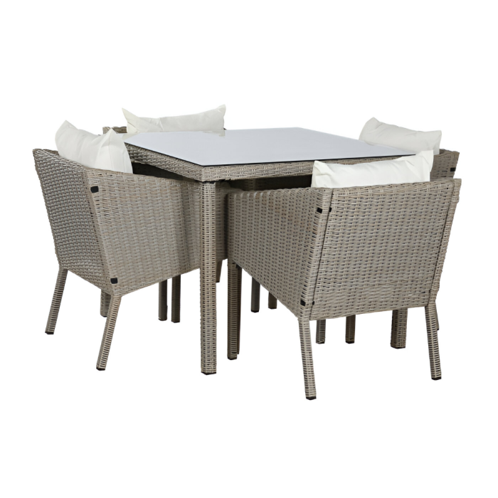 Set mobili giardino chic 5 pz