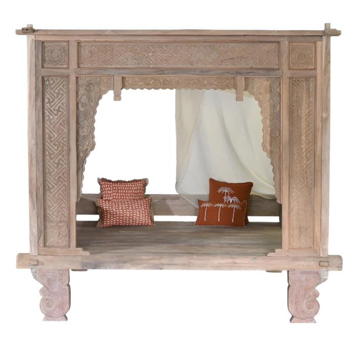 Baldacchino letto orientale King size