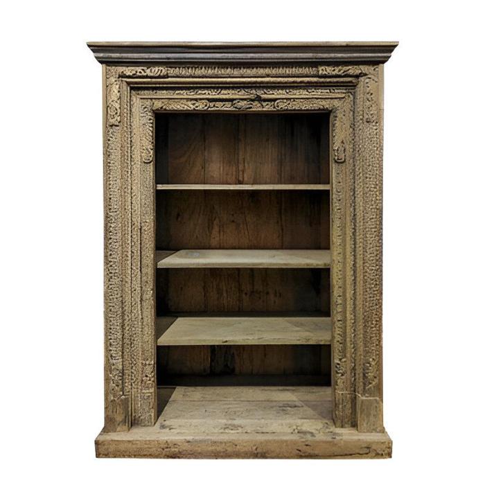 Libreria orientale intarsiata