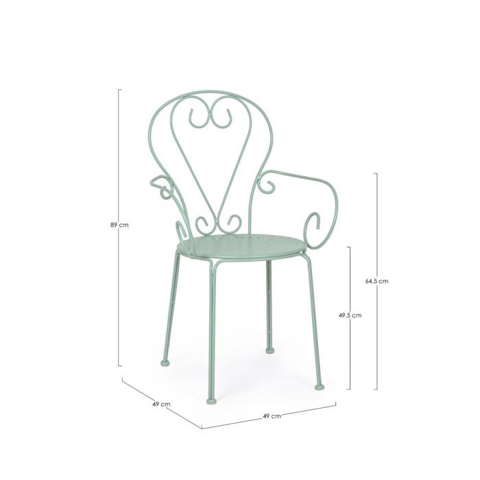 Sedia per Esterno Provenzale – Eleganza e Comfort | Etnico Outlet
