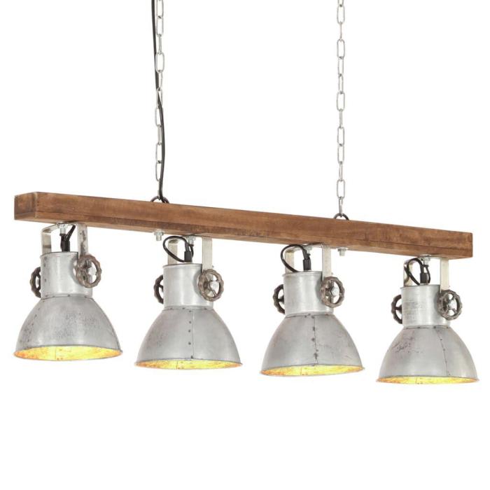 Lampadario da soffitto industrial con fari