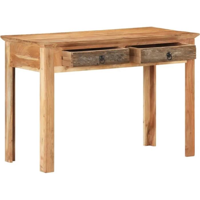 Scrivania Vintage Legno Massello Recupero Artigianale - Etnico Outlet