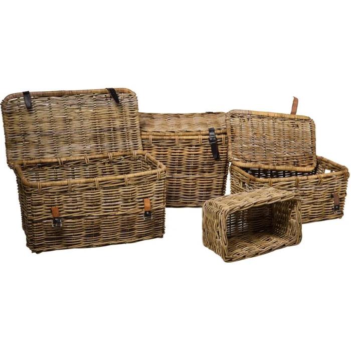 Set bauli country in rattan naturale artigianale – Etnico Outlet