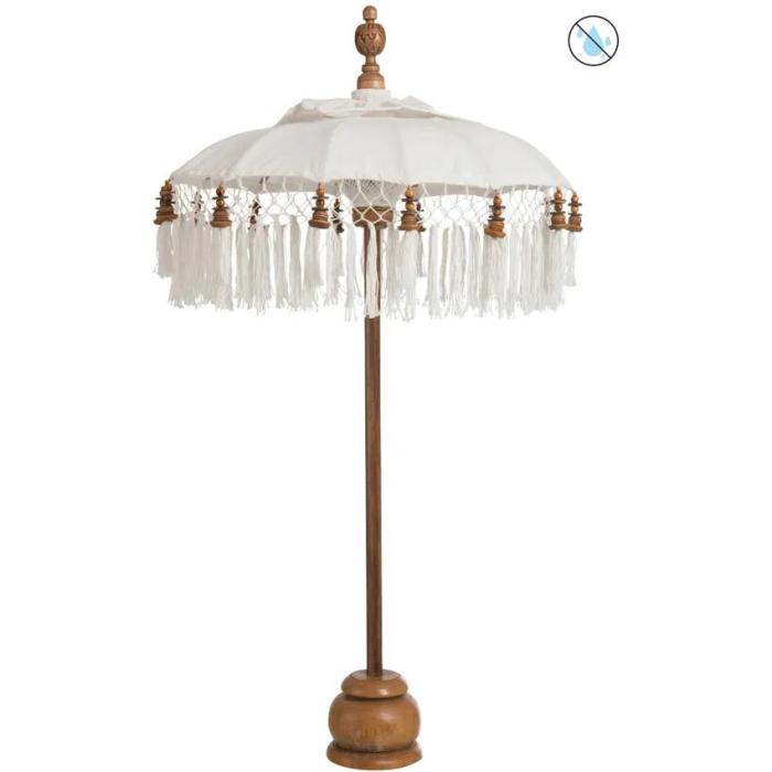 Ombrello giapponese con decori pendenti