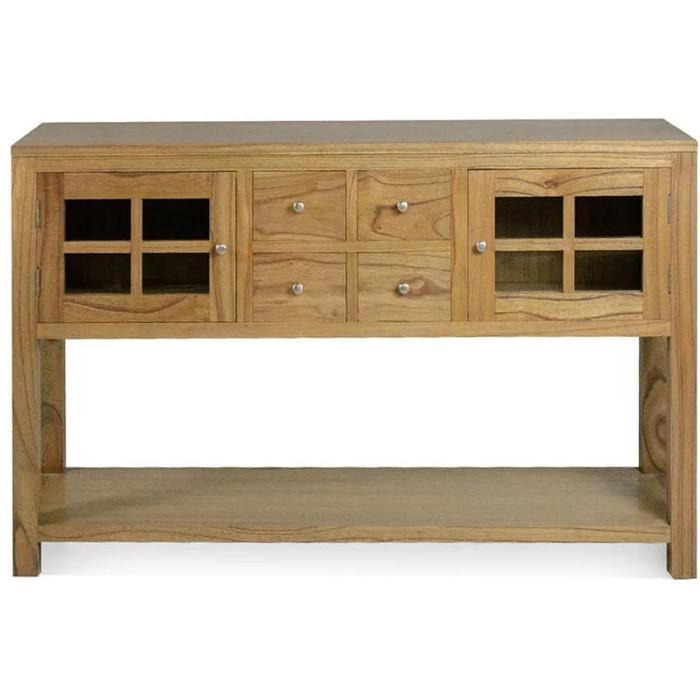 Consolle etnica con cassetti