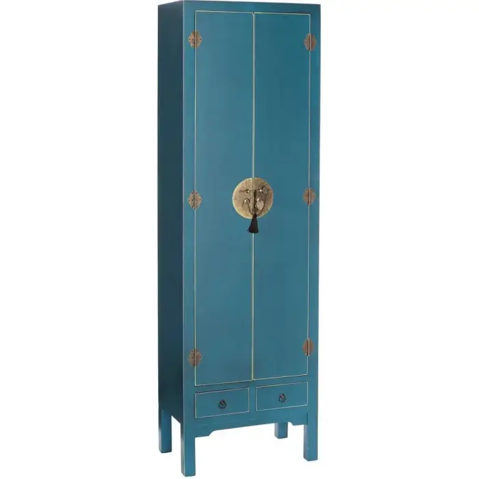 Armadio cinese azzurro