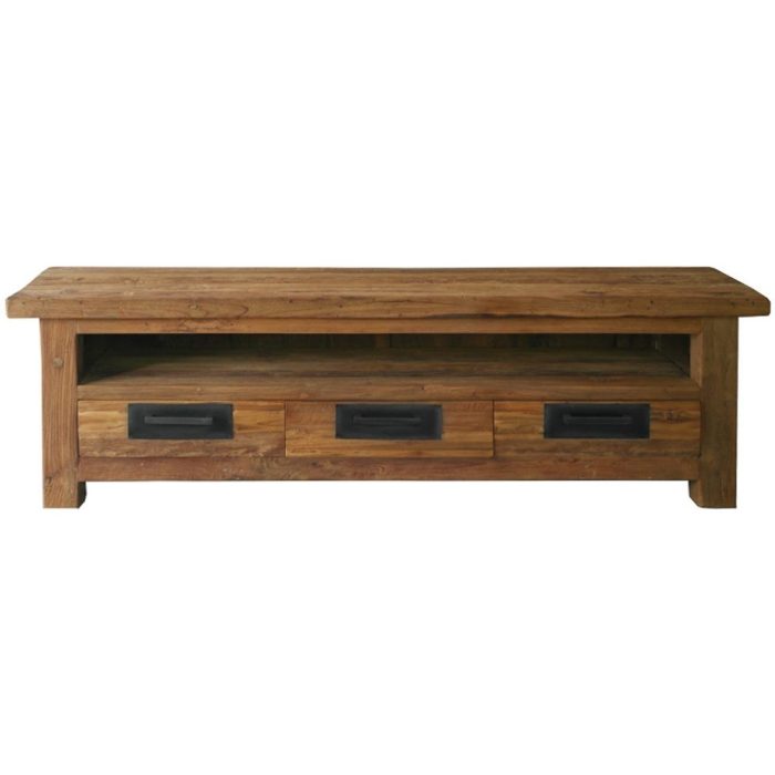 Mobile TV teak riciclato