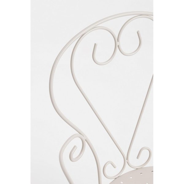 Sedia da Giardino Acciaio Crema - Etnico Outlet