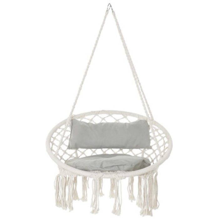 Sedie sospese boho chic