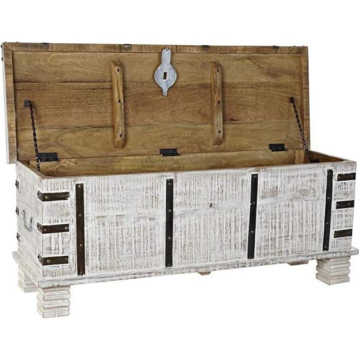 Baule shabby chic artigianale per soggiorno e camera