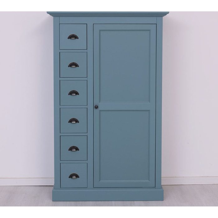 Armadio country chic legno massello