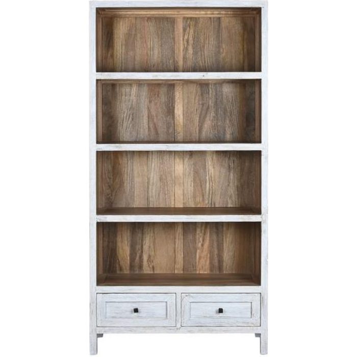 Libreria decapata mango bianco