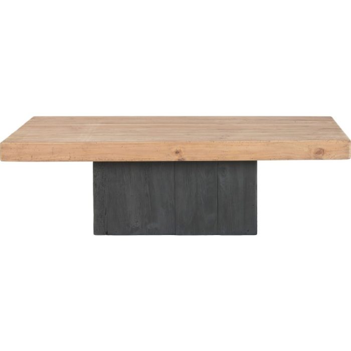 Tavolino legno massello consumato