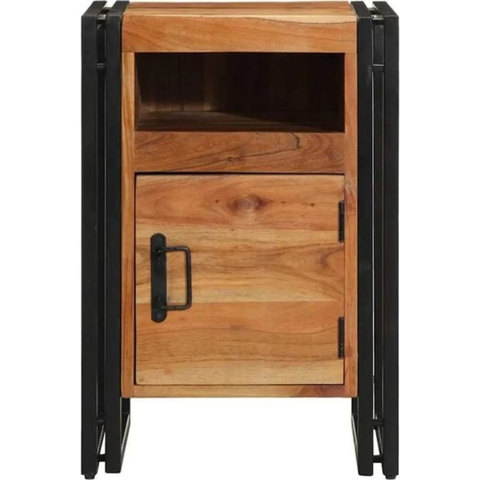 Comodino massello design urbano