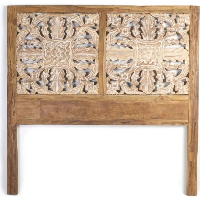 Testata letto orientale teak