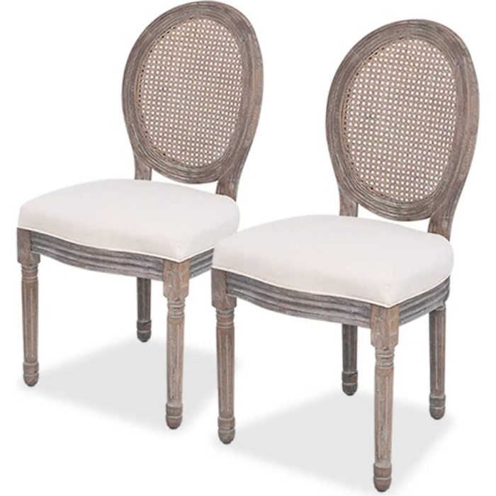 Set sedie provenzali rattan