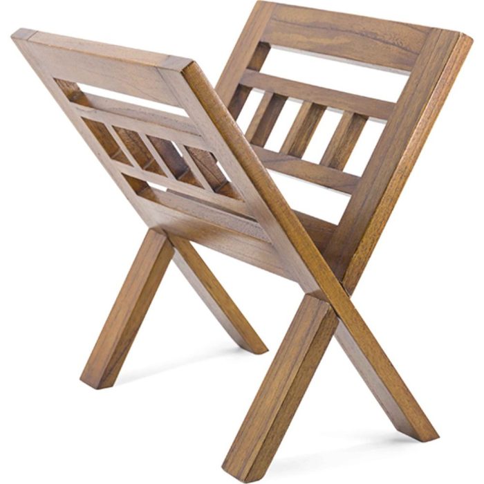 Portariviste neo coloniale legno miele – Etnico Outlet