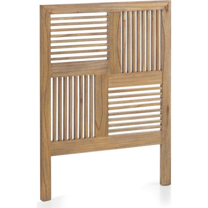 Testata etnica deco in legno mindi indonesiano
