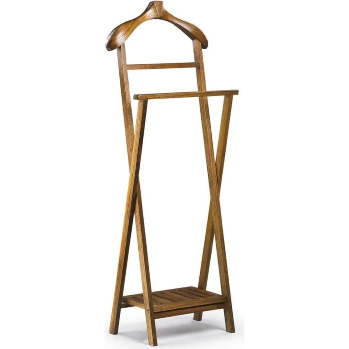 Servomuto neo coloniale in legno miele pieghevole