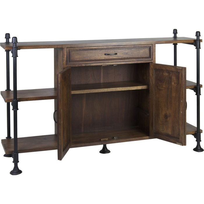 Credenza industrial mango e ferro - Etnico Outlet