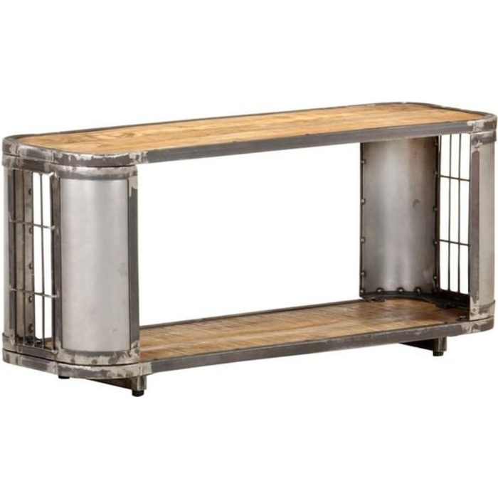 Porta TV industrial mango massello