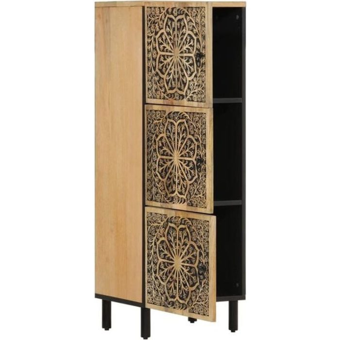 Armadio orientale boho chic in mango intagliato – Etnico Outlet