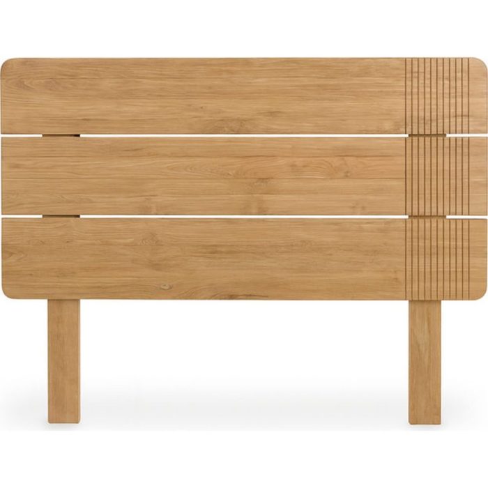 Testata in legno massello naturale vintage
