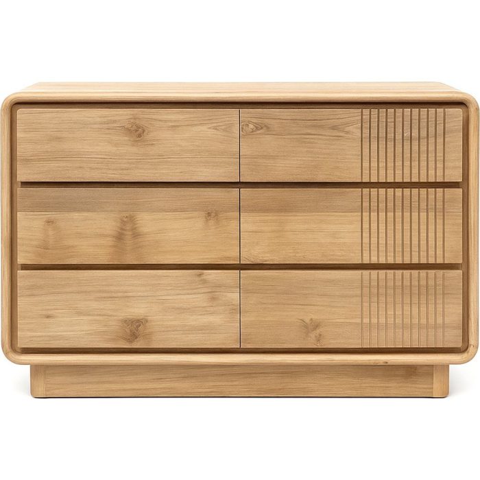 Cassettiera vintage in legno massello di teak