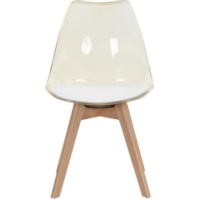 Sedia stile scandinavo crema – Etnico Outlet