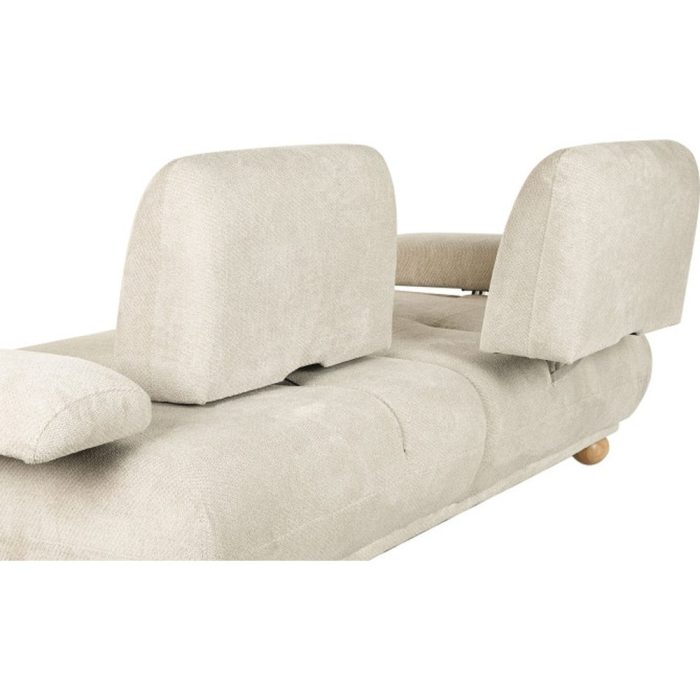 Divano contemporaneo bouclé con schienali regolabili – Etnico Outlet