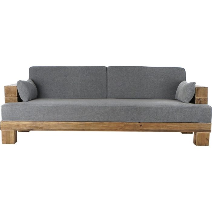 Divano etnico in legno riciclato