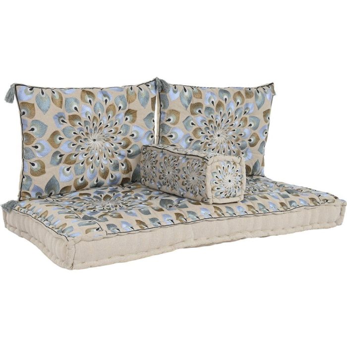 Set 4 Cuscini Bohemian Chic Ricamati Divano - Etnico Outlet