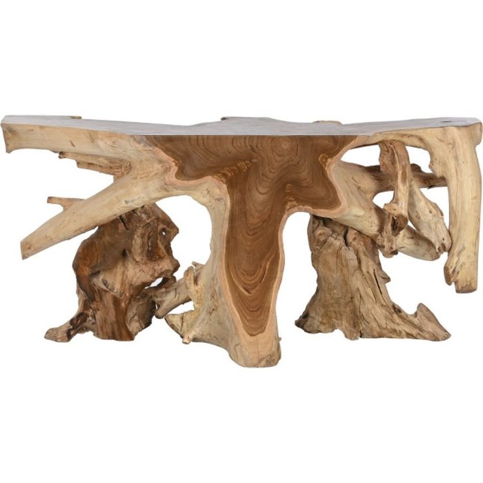 Mobile ingresso teak scultoreo