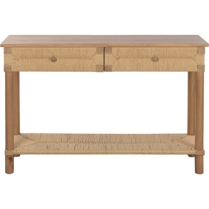 consolle orientale rattan legno