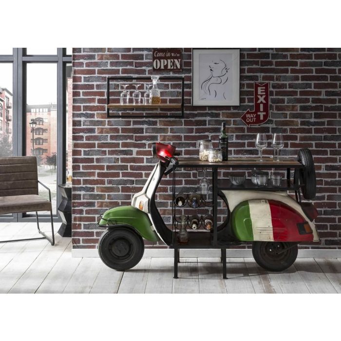 Mobile bar Vespa industrial vintage - Etnico Outlet