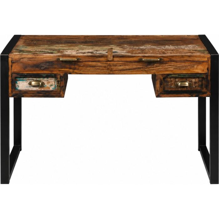 Scrivania industrial legno riciclato