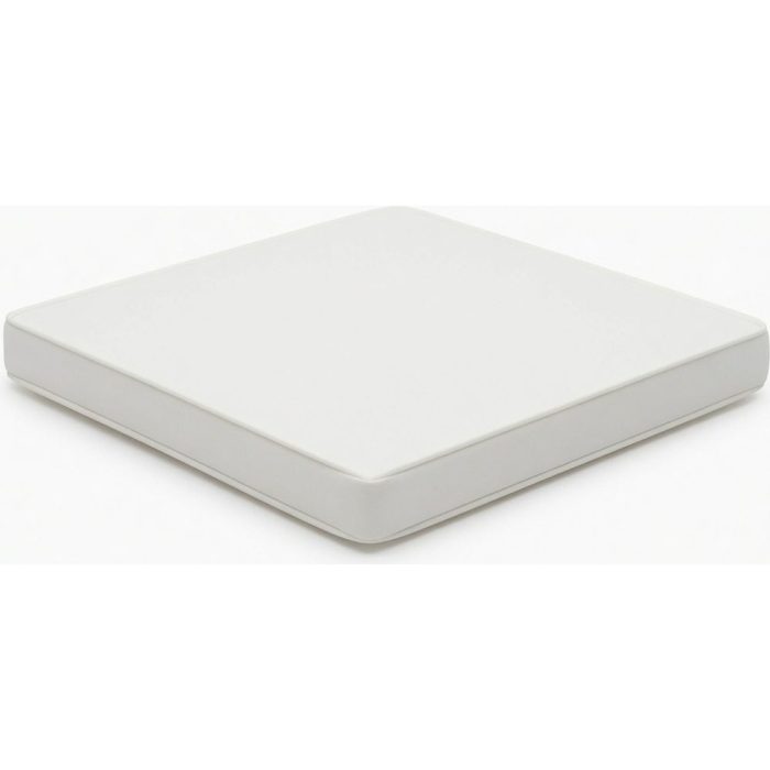 Cuscino sedia rattan bianco