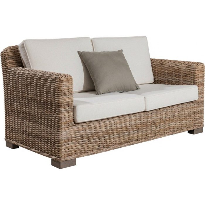 Salotto in rattan kubù naturale - Etnico Outlet