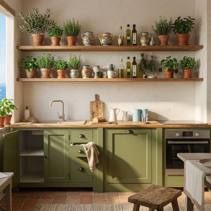Cucina mediterranea componibile anche su misura - Etnico Outlet