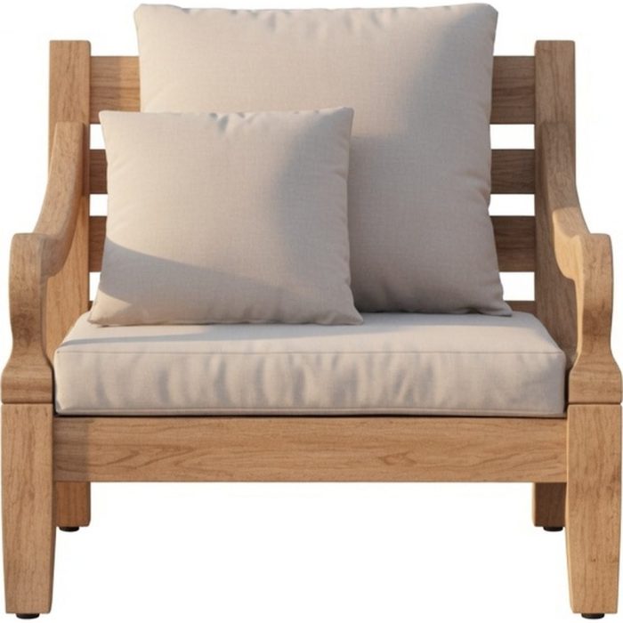 Poltrona Oasi teak riciclato